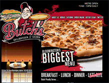 Tablet Screenshot of eatbutch.com